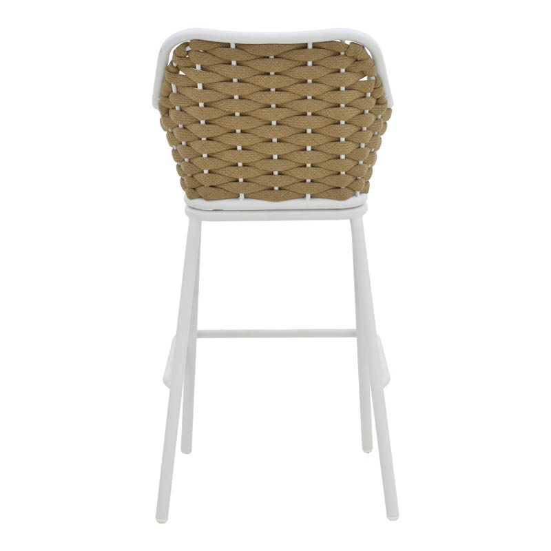 Scaund e bar Zuki, Pako World, Alb, 55x54x109 cm - 4 | YEO