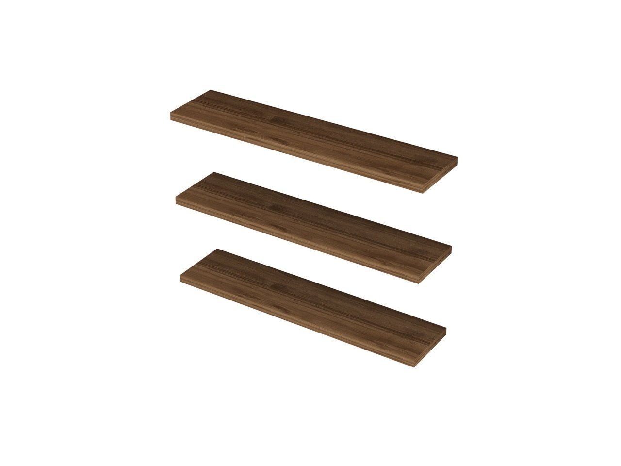 Set 3 polite de perete Boss Nuc 60x1.8x14.5 cm - 3 | YEO