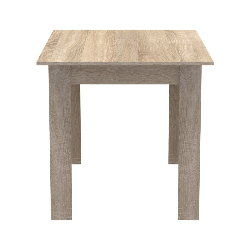 Set dining Manka-Parker, Pako World, 5 piese, Negru-Sonoma, 110x80x77 cm