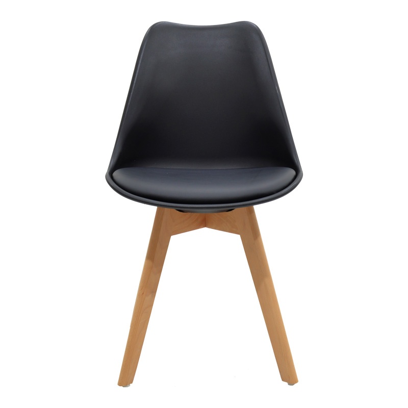 Set dining Quana-Gaston, Pako World, 5 piese, Negru, 120x70x75 cm - 3 | YEO