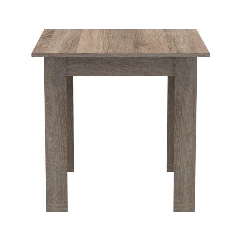 Set masa si scaune 3 buc Manka I-Caron Sonoma 80x80x77 cm