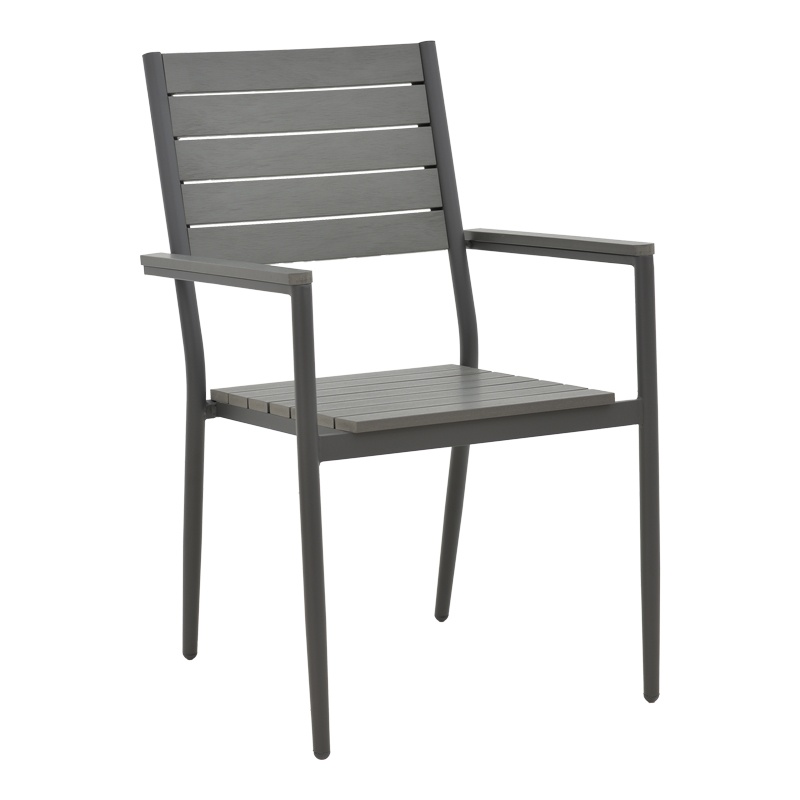Set masa si scaune 5 buc de gradina Uplift-Kliton Pako World Antracit 80x80x74 cm - 1 | YEO