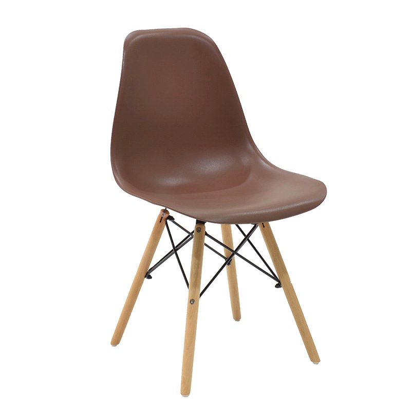 Set masa si scaune dining, 5 buc, Julita Faragio, Pako, Maro 120x75x75 cm - 5