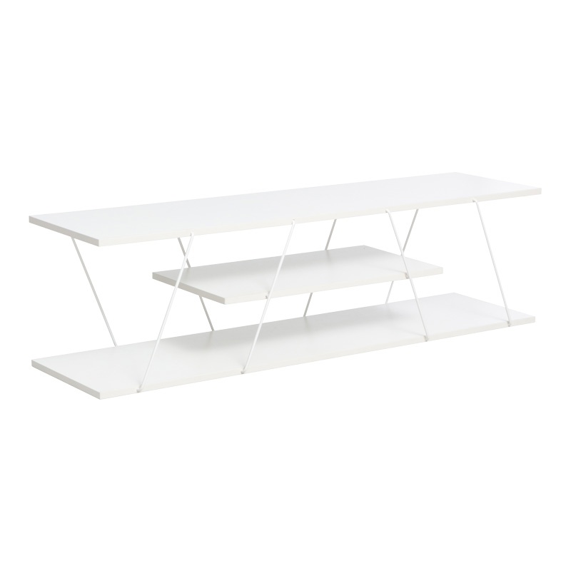 Set mobilier sufragerie 4 buc Tars Alb 120x50x30 cm - 2 | YEO