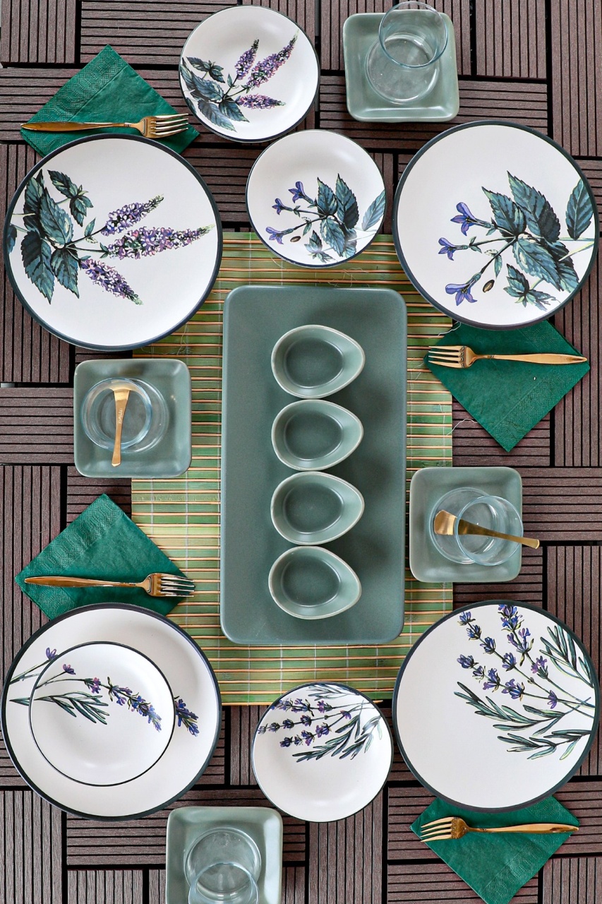 Set vesela de mic dejun (21 bucati) Mak2100 Alb
