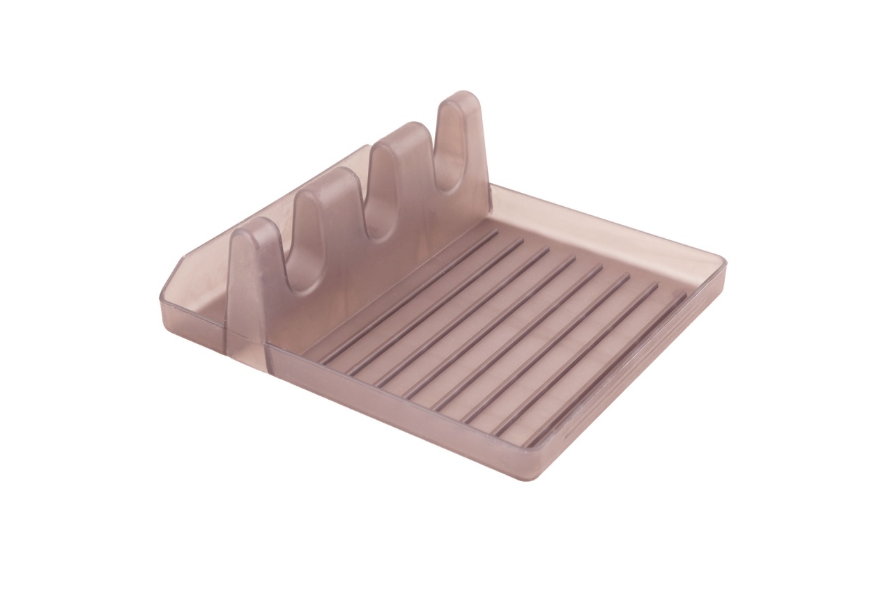 Suport capac si spatula de gatit TT Roz 13.5x14.5x4 cm - 3 | YEO