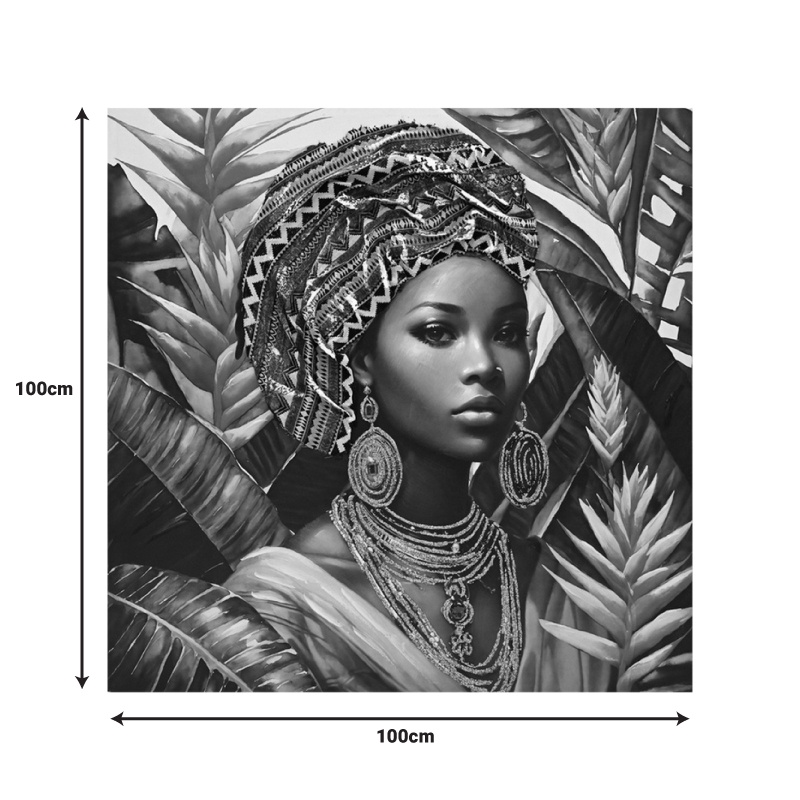 Tablou canvas Gangalo Inart, Pako World, 100x3x100 cm