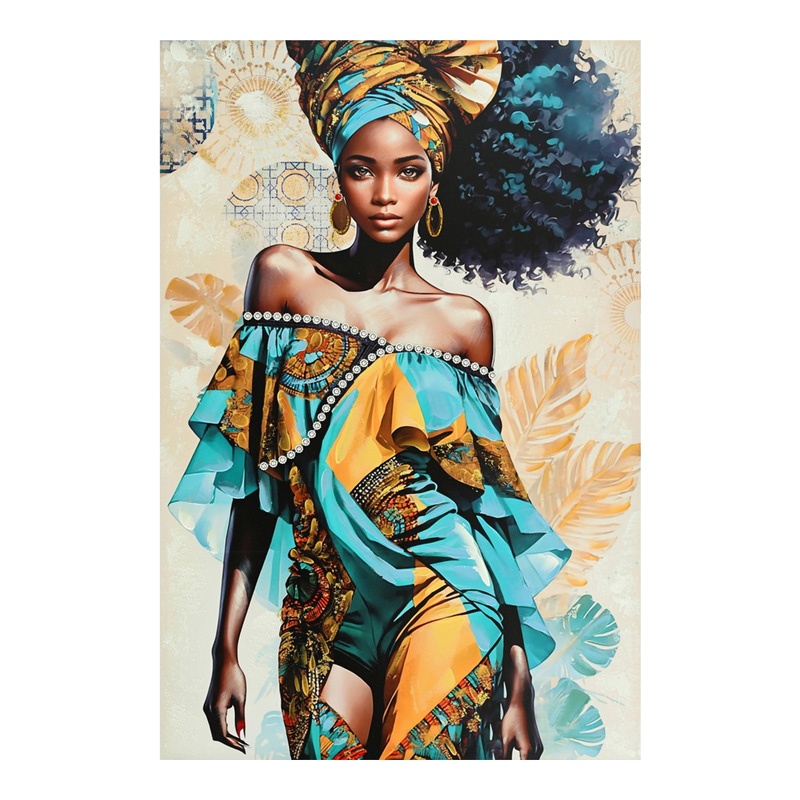 Tablou canvas Georgina I Inart, Pako World, 80x3x120 cm