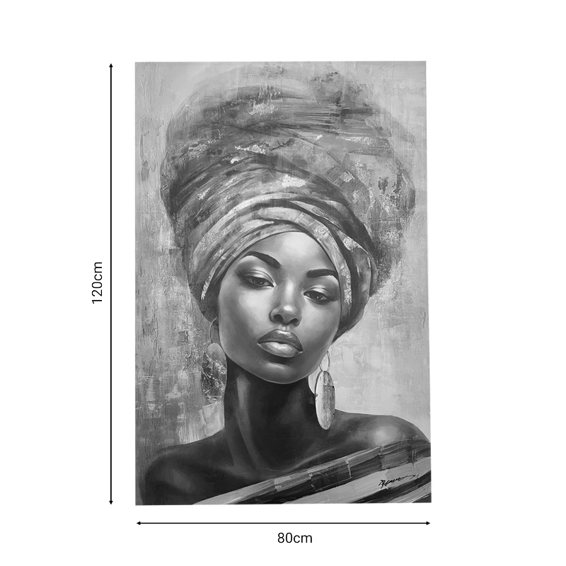 Tablou canvas Siena Pako World Multicolor 80x3x120cm