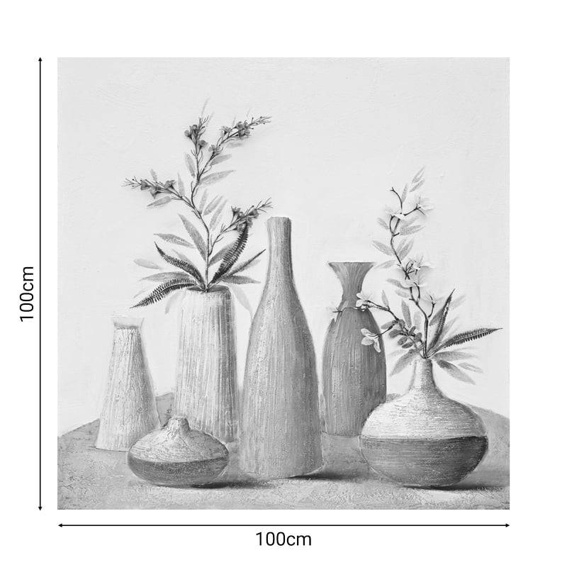 Tablou canvas Vase 100x3x100 cm - 1 | YEO