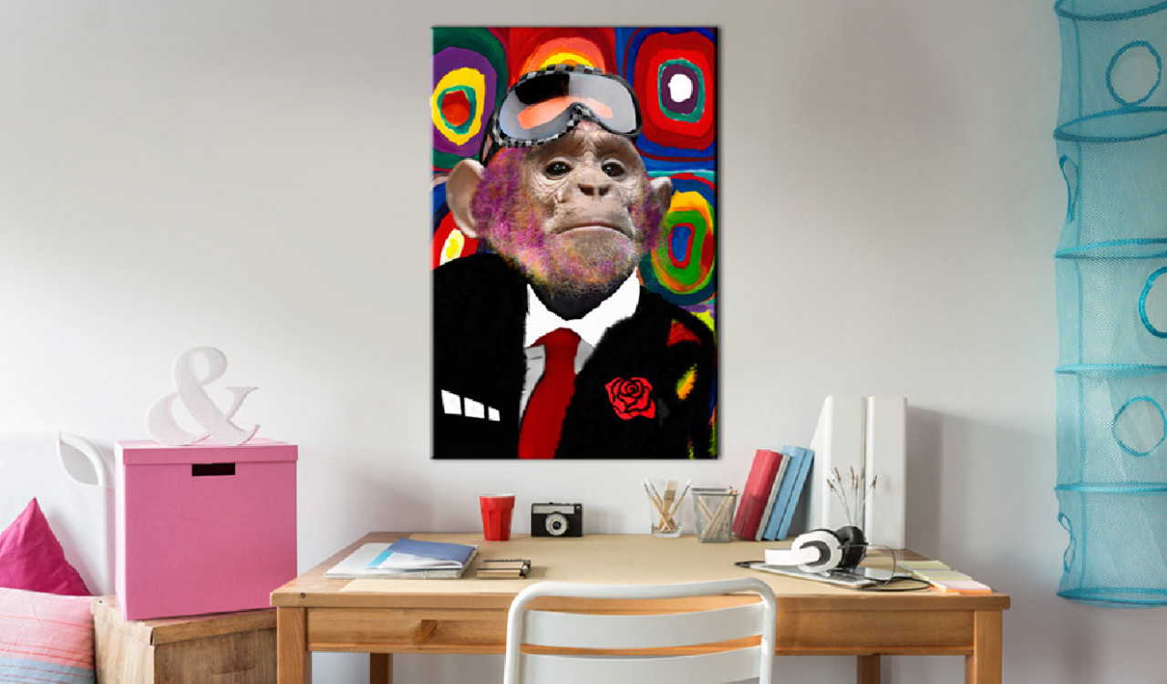 Tablou - Mr. Monkey 80x120 cm - 1 | YEO