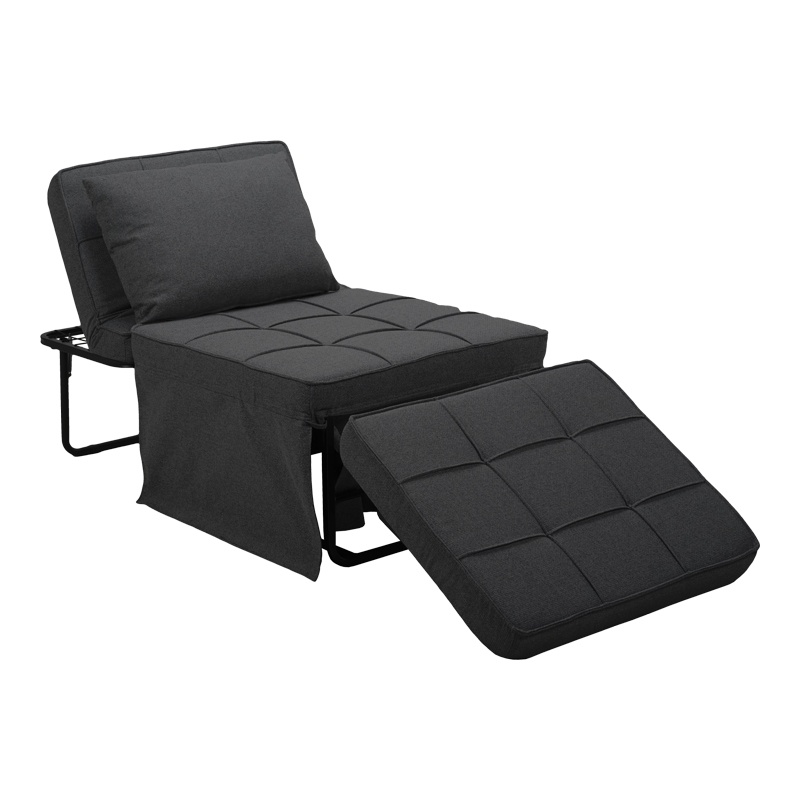 Taburet Grejio, Pako World, Gri inchis, 70x70x45 cm - 4 | YEO
