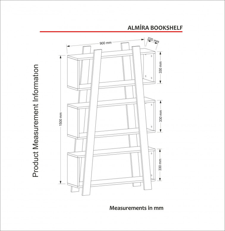 Biblioteca Almira - Alb - 4 | YEO