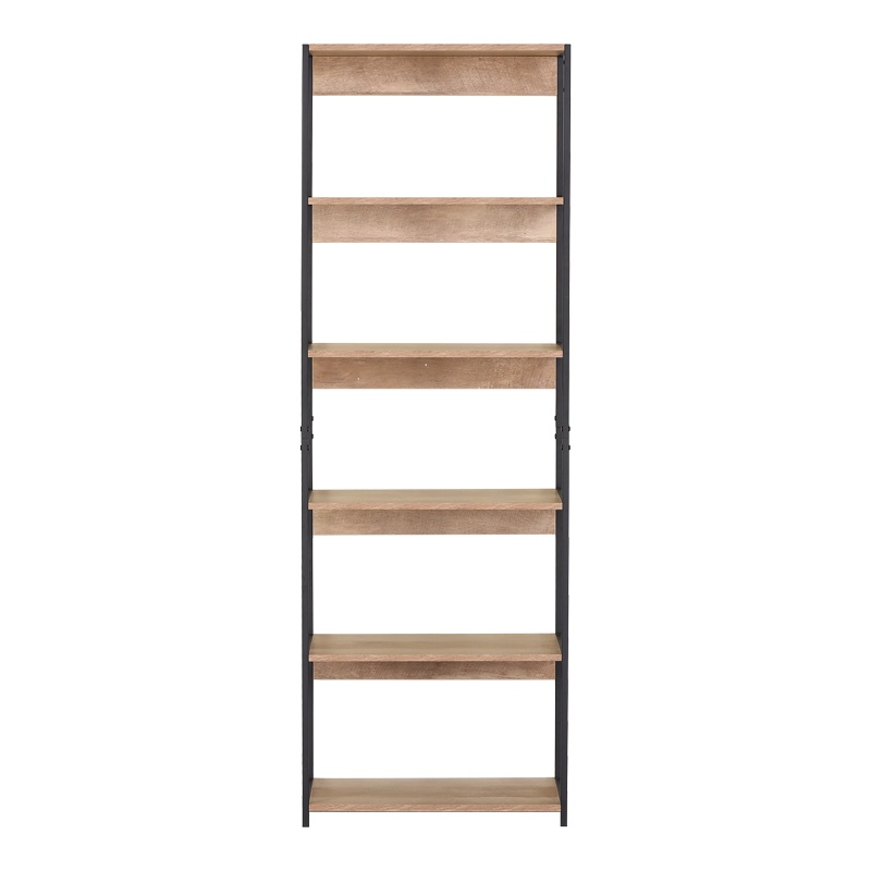 Biblioteca, Kaliano, Negru, 35x59.5x176.5 cm