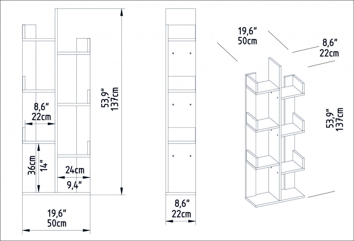 Biblioteca Luisa - Oud Oak - 5 | YEO