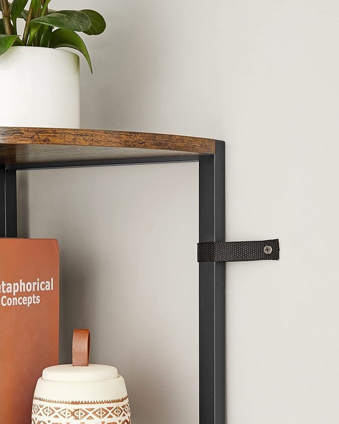 Biblioteca pe colt Vasagle Maro 30 x 30 x 160 cm - 1 | YEO