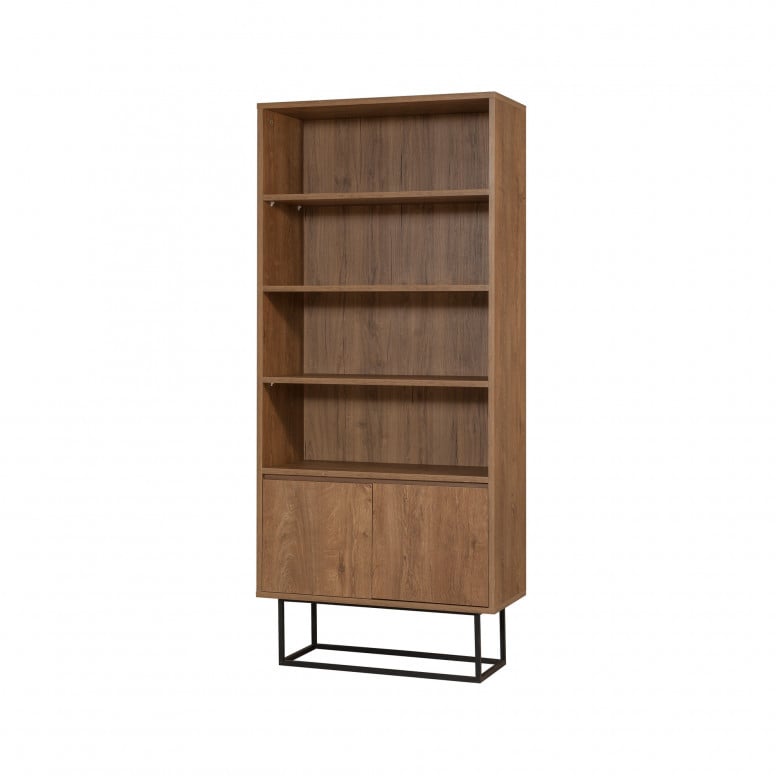 Biblioteca Rea Walnut-Negru - 2 | YEO