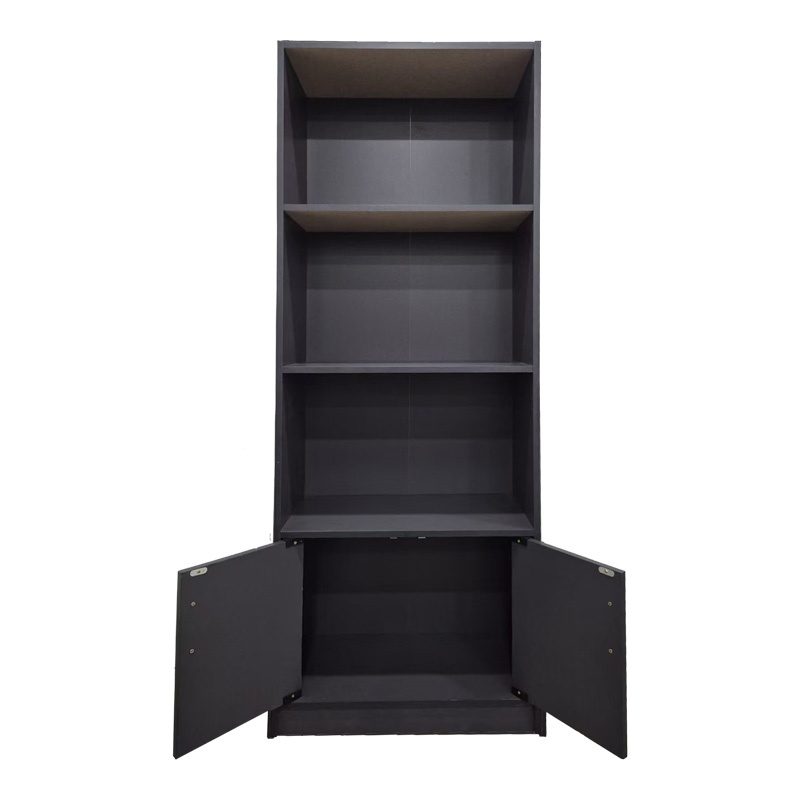 Biblioteca Tekaro Gri inchis 60x29x166 cm - 1 | YEO