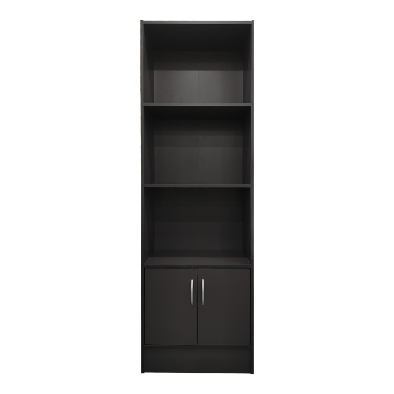 Biblioteca Tekaro I Gri inchis 57x33x180 cm - 2 | YEO
