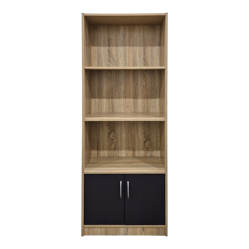 Biblioteca, Tekaro, Pako, Sonoma 60x29x166 cm - 4