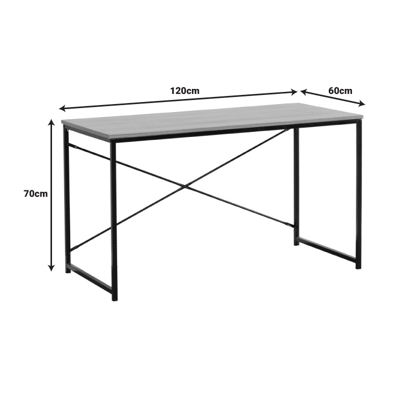 Birou Bailon, Pako World, Stejar, 120x60x70 cm