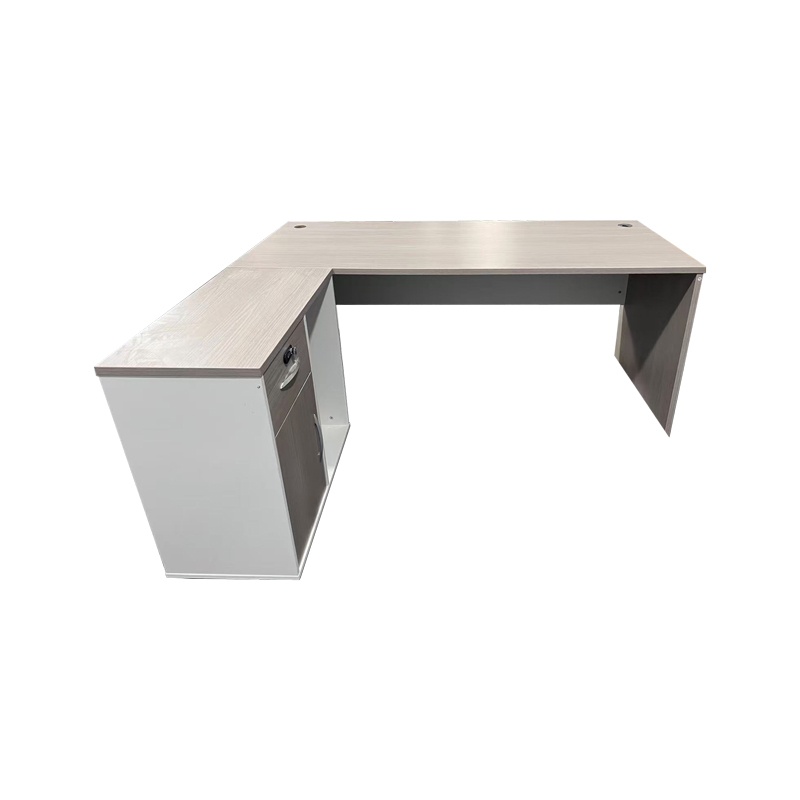 Birou de colt Armadi, Pako World, Sonoma-Alb, 140x80x75 cm - 1 | YEO