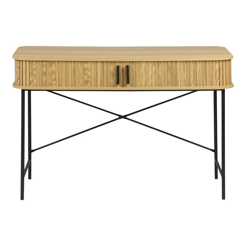 Birou Scandi, Pako World, MDF/Metal, Natural, 120x60x76 cm - 1 | YEO