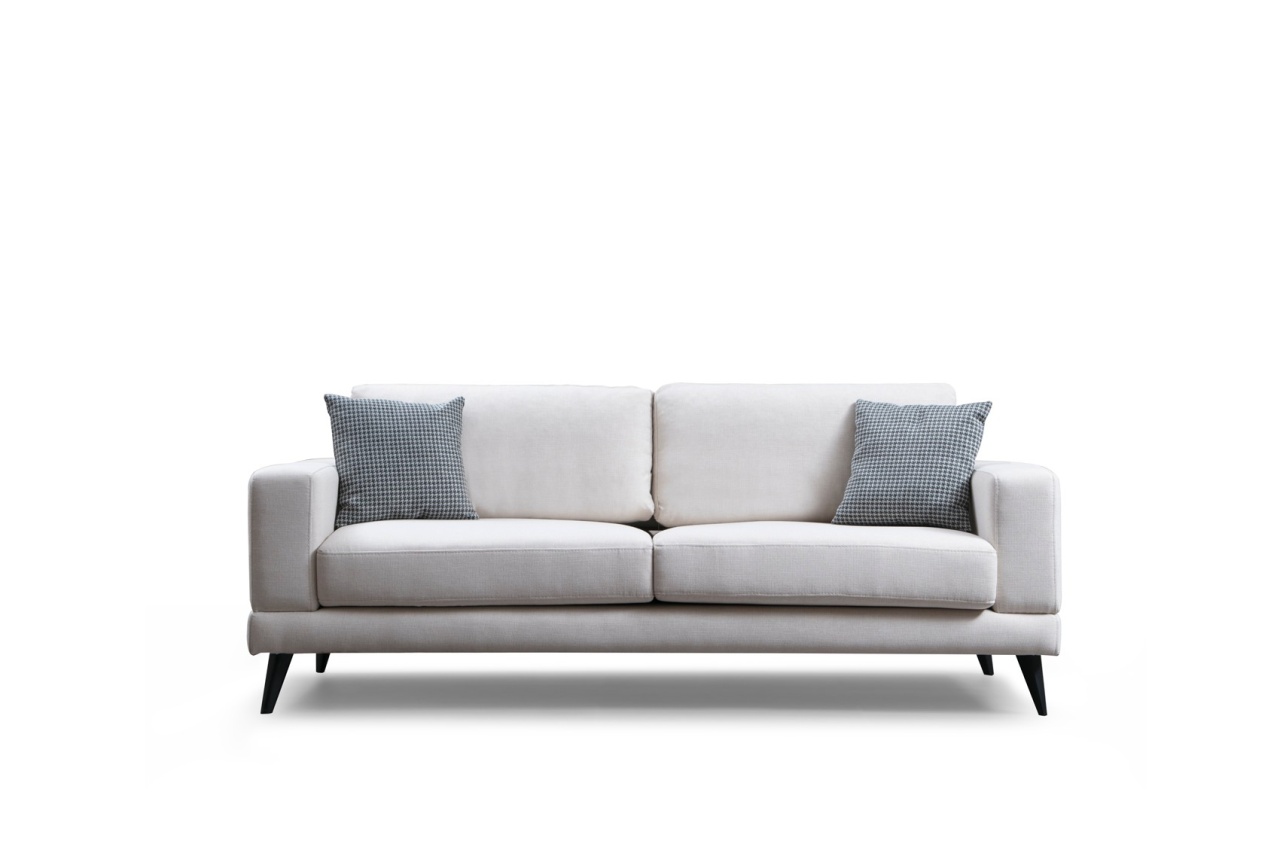 Canapea 3 locuri extensibila Nordic Bej - 4 | YEO
