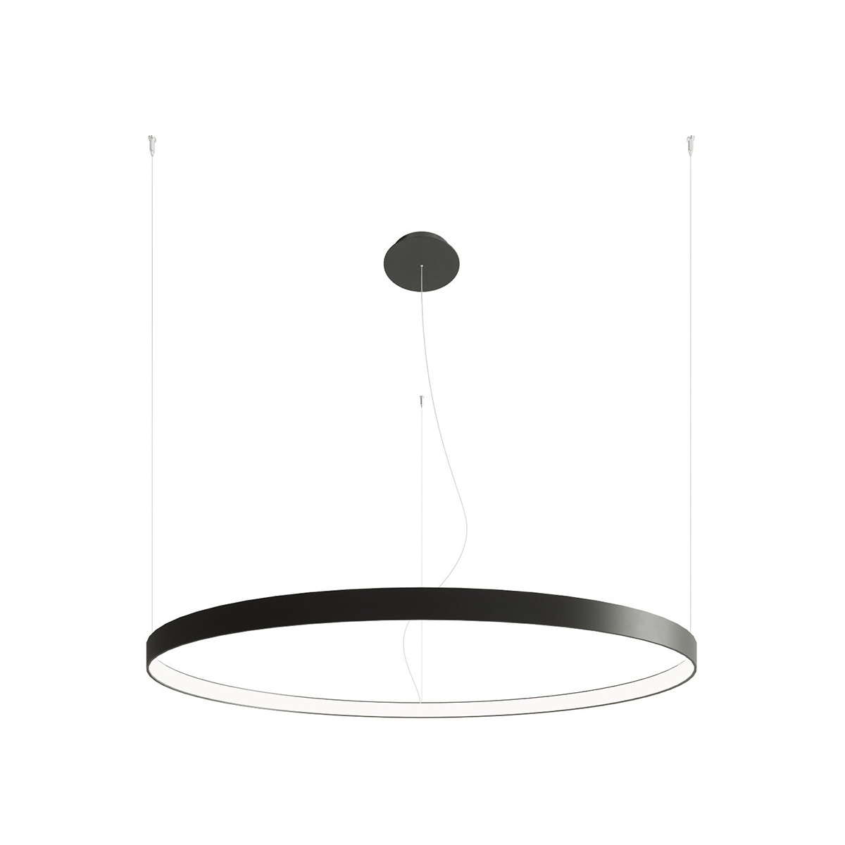 Candelabru 1 Rio Negru 4000K 110x110x150 cm