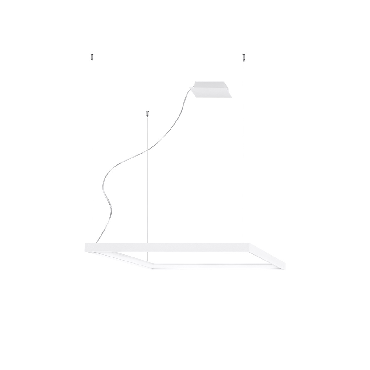 Candelabru LED Nelya Alb 3000K 80x80x150 cm