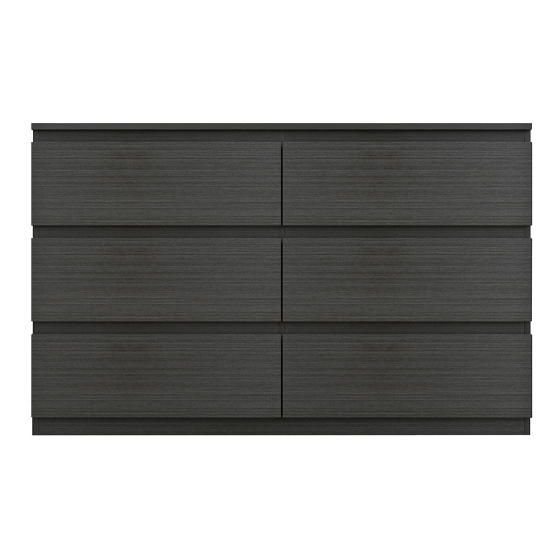 Comoda Cindy 6 sertare wenge 120x40x75cm - 1 | YEO