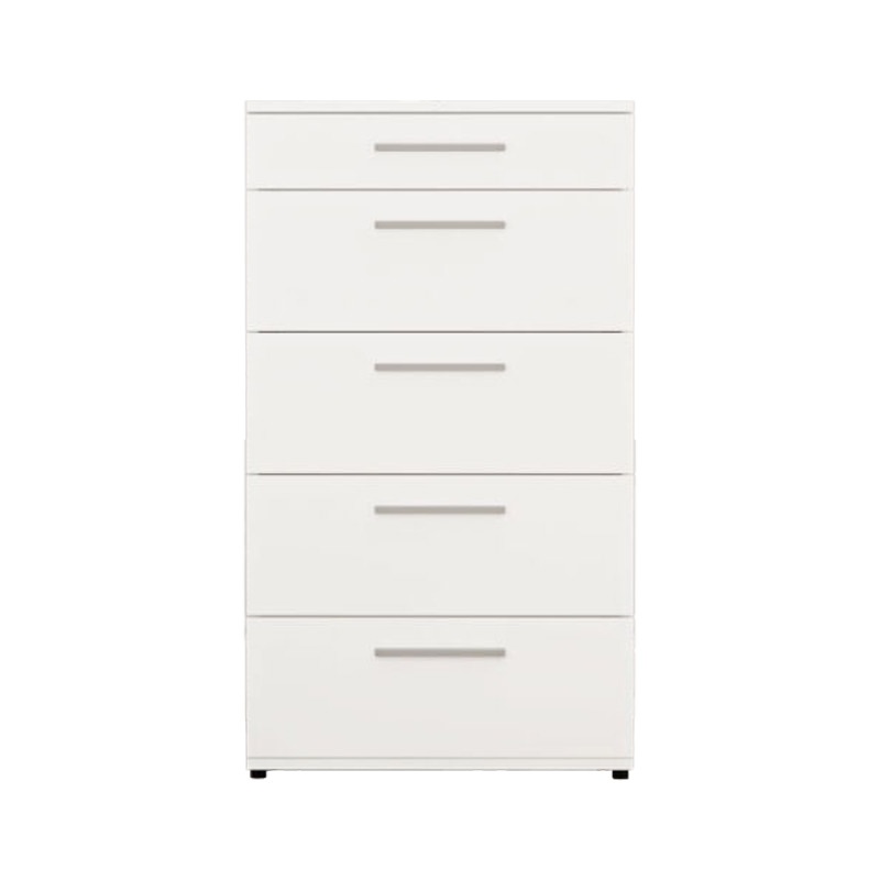 Comoda Lacci, Pako World, Alb, 60x44x108 cm