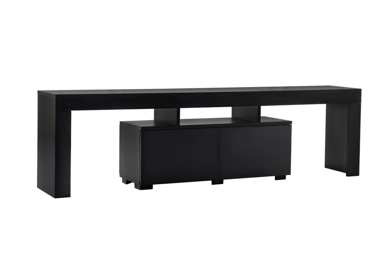Comoda TV Enclave Negru - 3 | YEO