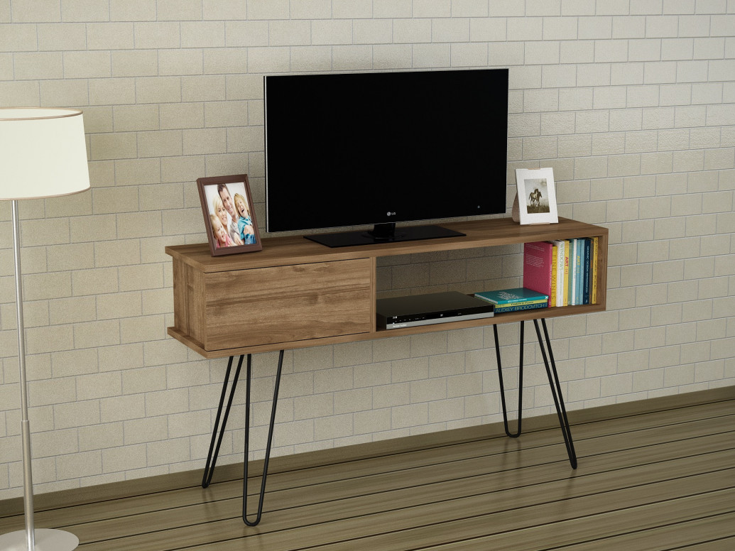 Comoda TV Lara - Walnut - 1 | YEO