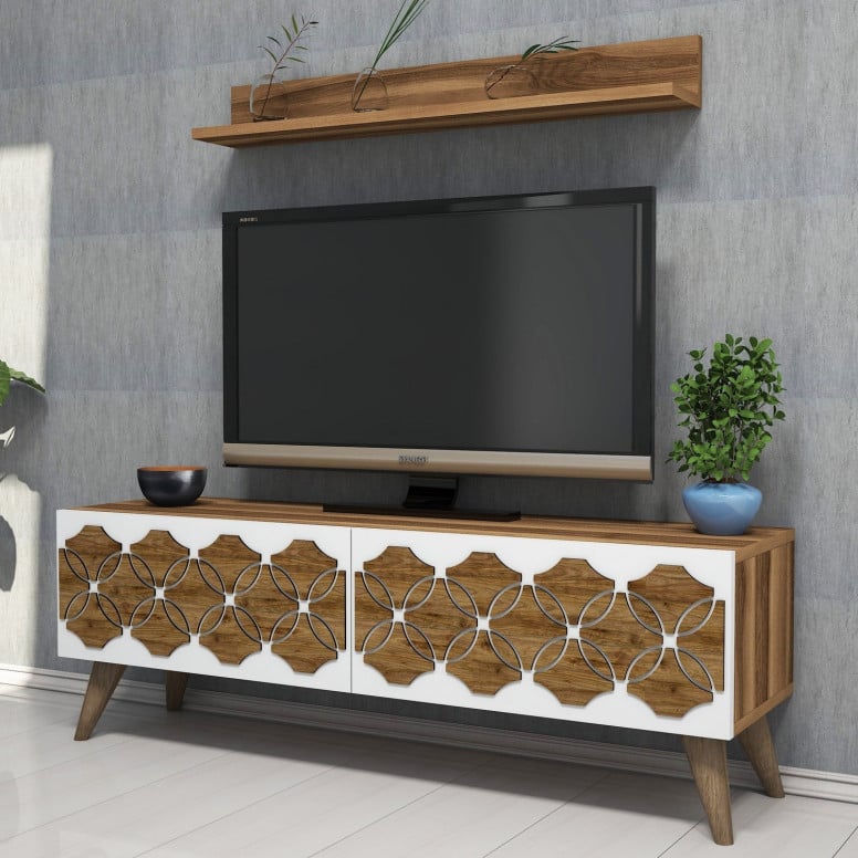 Comoda TV Nisan - Walnut