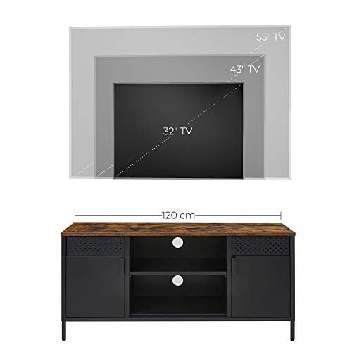 Comoda TV, Songmics, Negru , 120x40x55 cm - 4 | YEO