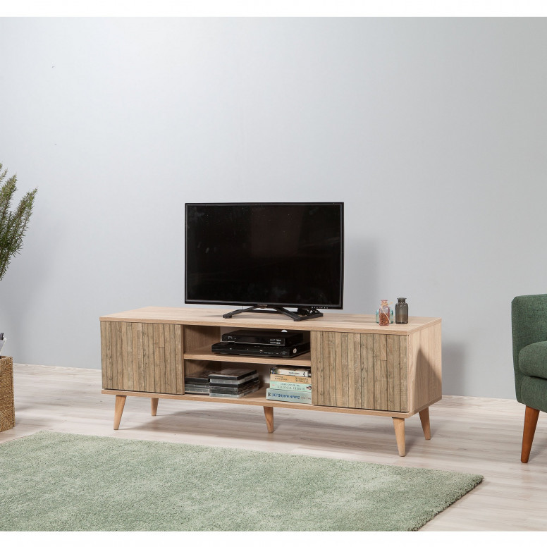 Comoda TV Truva-728 Sonoma Oak - 2 | YEO