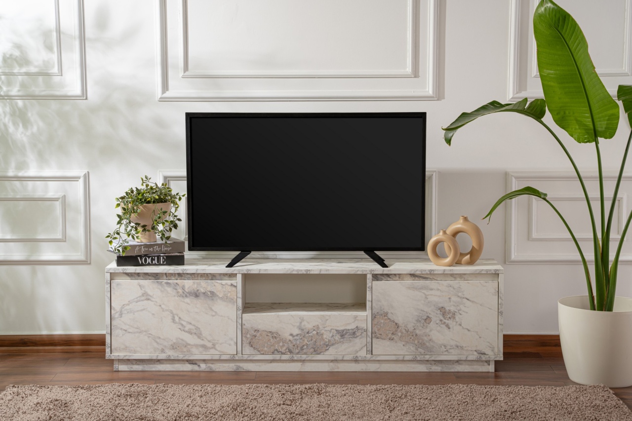 Comoda TV Vanguard Verde - 1 | YEO