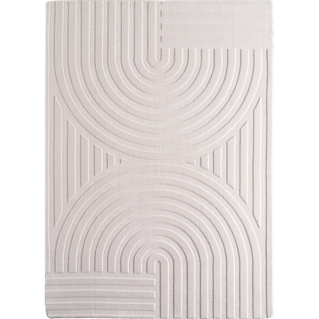 Covor boho Pompei V1 Crem 240x340 cm