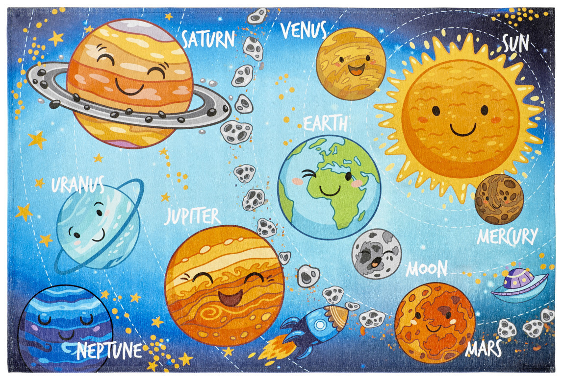 Covor copii My Torino Kids Albastru 120x170 cm - 1 | YEO