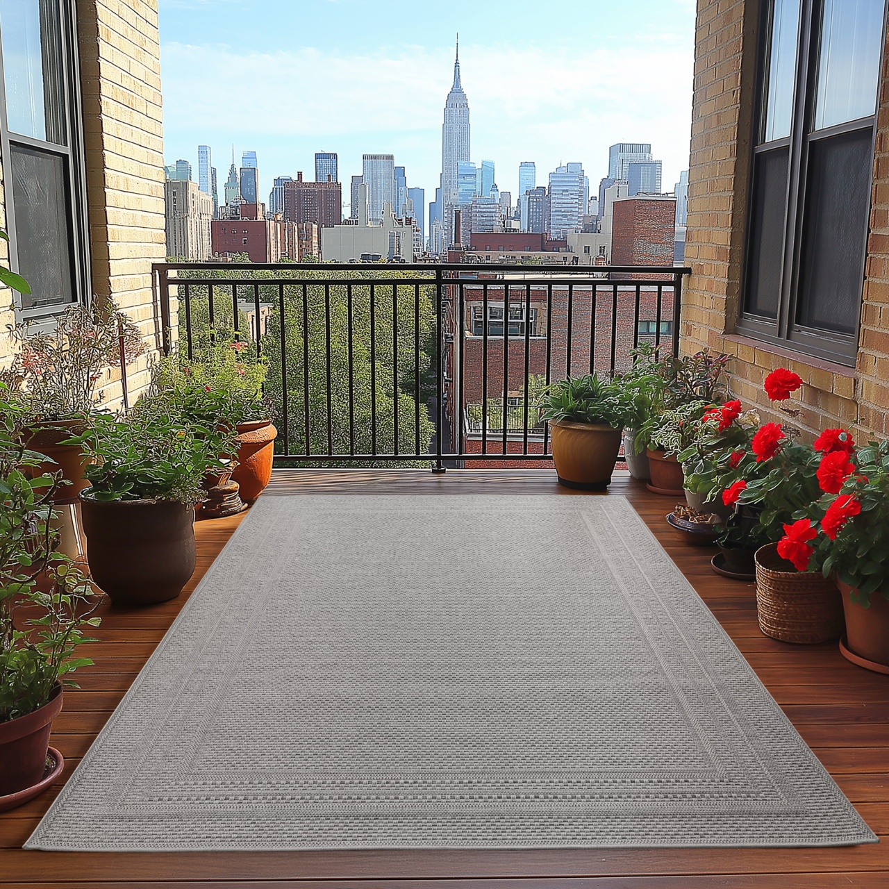 Covor Desert V4 Gri 280x370 cm - 1 | YEO