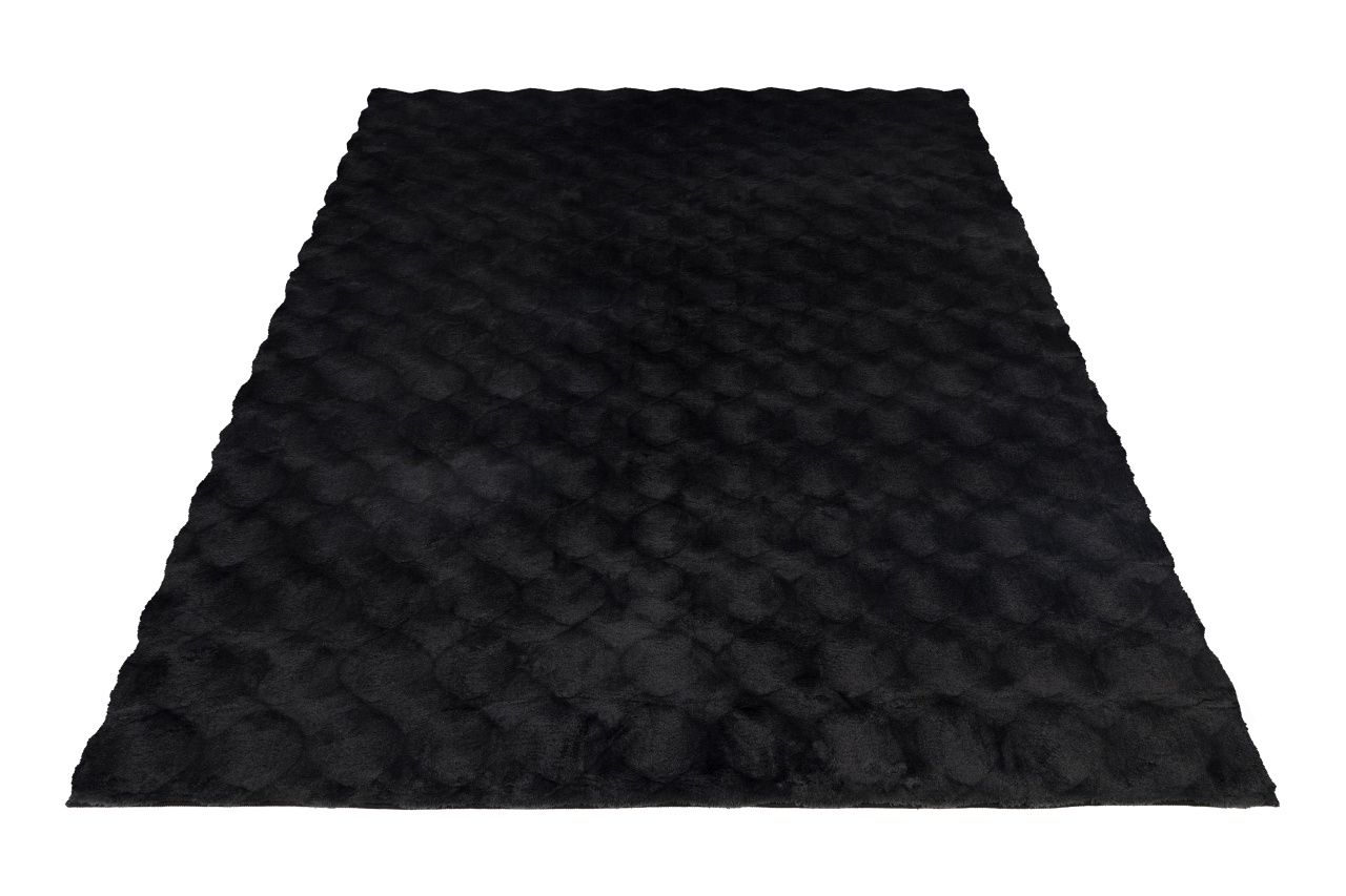 Covor Diamond Cut Antracit 80x150 cm
