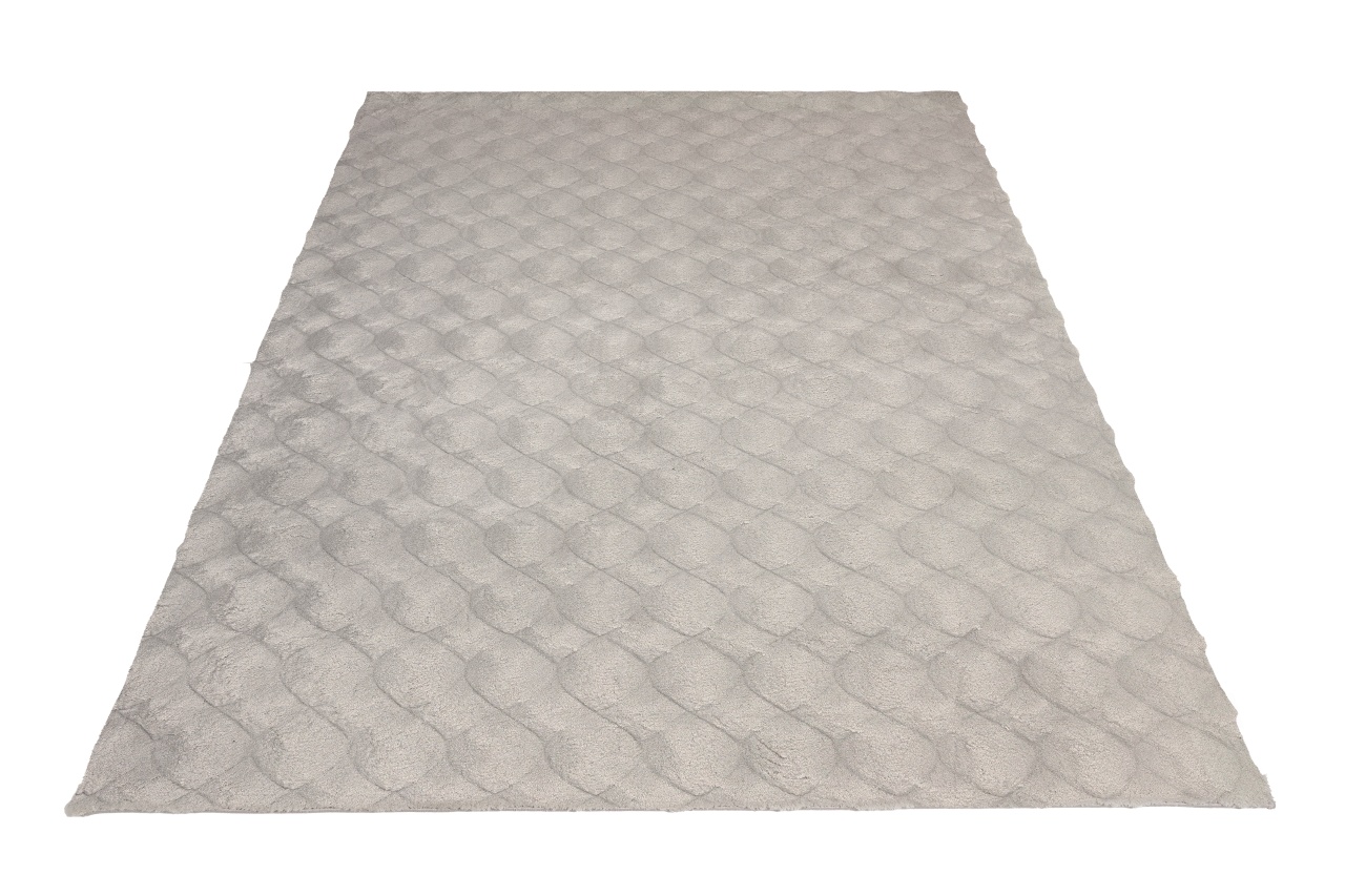 Covor Diamond Cut Gri 200x290 cm