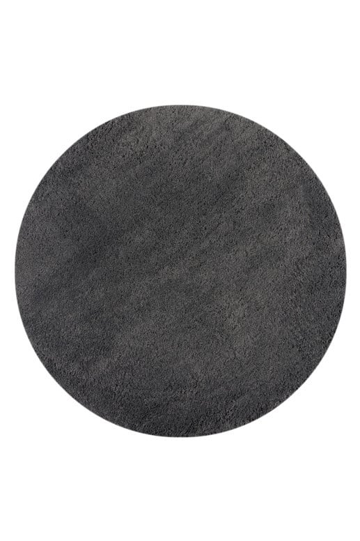 Covor Feather Soft CHARCOAL 133X133 cm, rotund, Flair Rugs - 1 | YEO