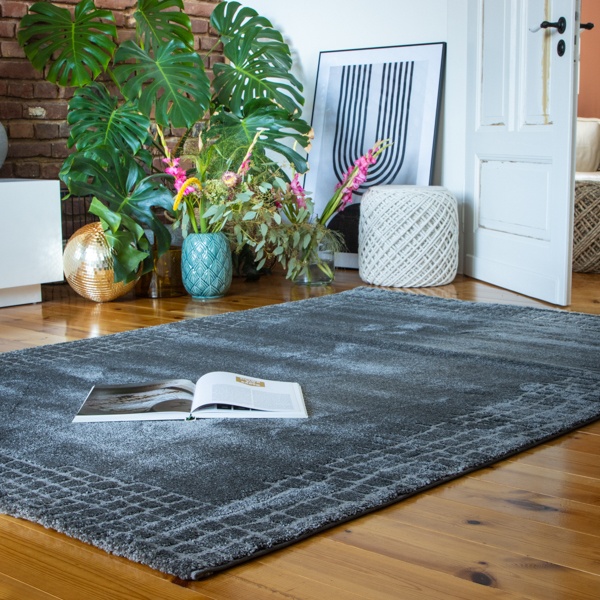 Covor My Canyon Antracit 120x170 cm - 1 | YEO