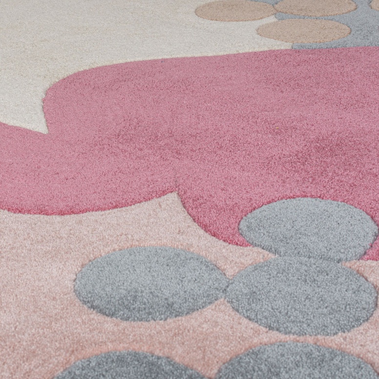 Covor Retro Floral Raspberry 120x170 cm, Flair Rugs - 3 | YEO