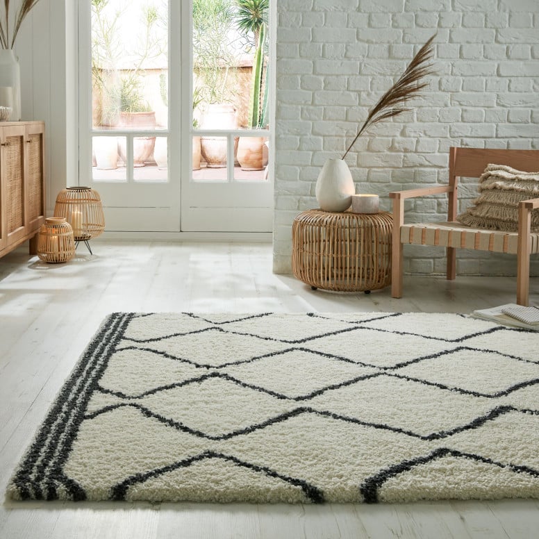 Covor Riad Berber Ivory 160X230 cm, Flair Rugs - 1 | YEO