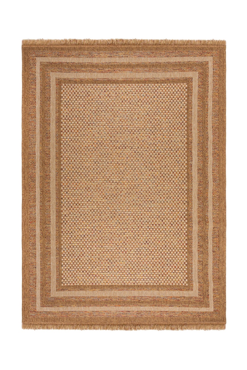 Covor Sylvie Layla Border Natural 200X290 cm, Flair Rugs - 1 | YEO