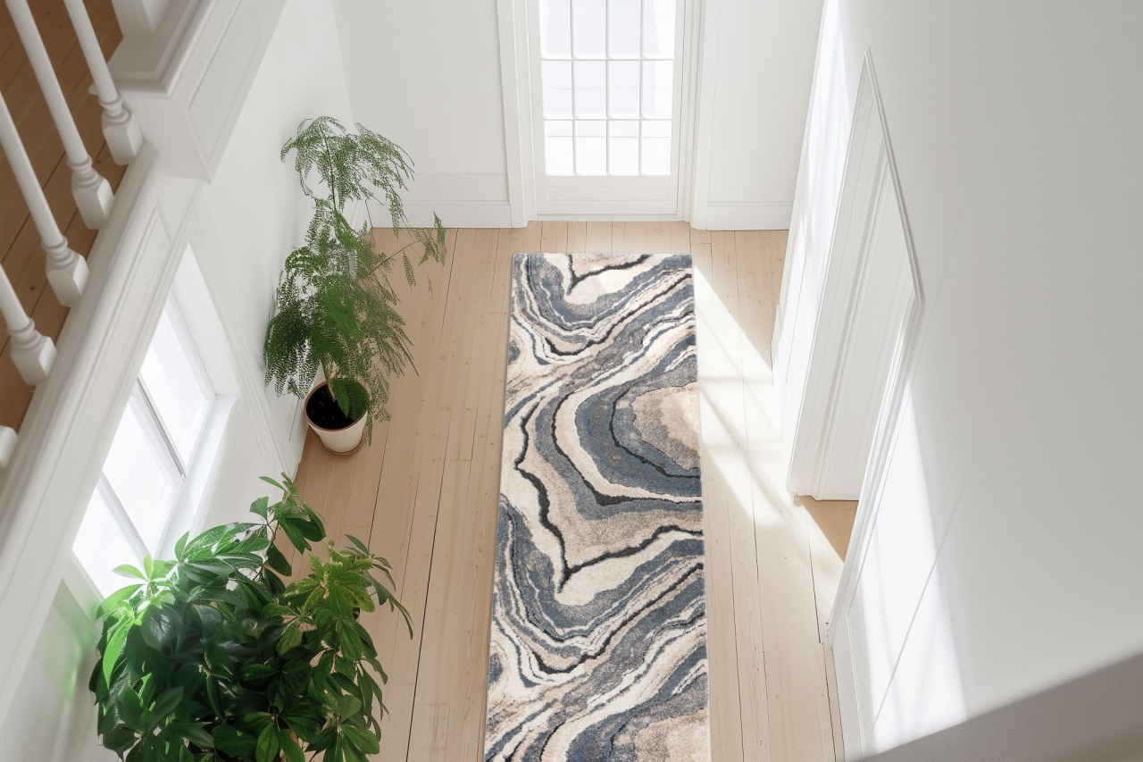 Covor traversa Bologna Albastru 80x300 cm - 3 | YEO