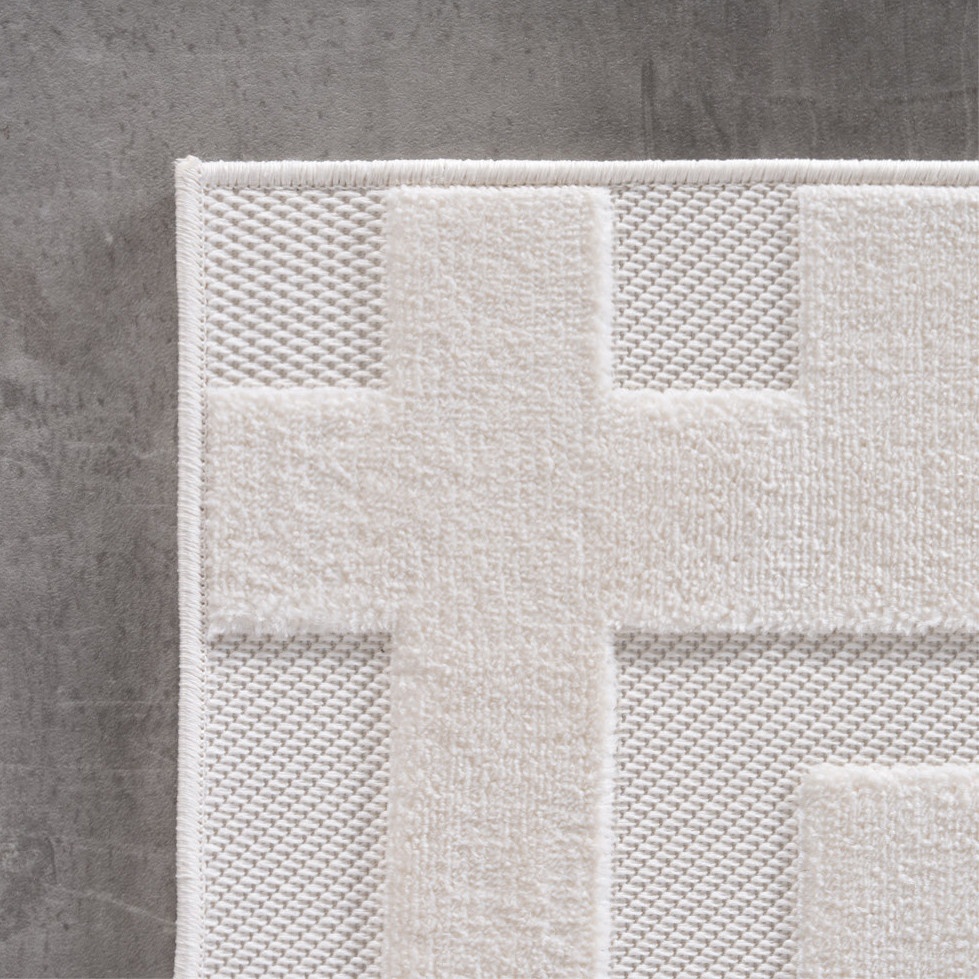 Covor traversa Doha V6 Crem 80x250 cm - 1 | YEO